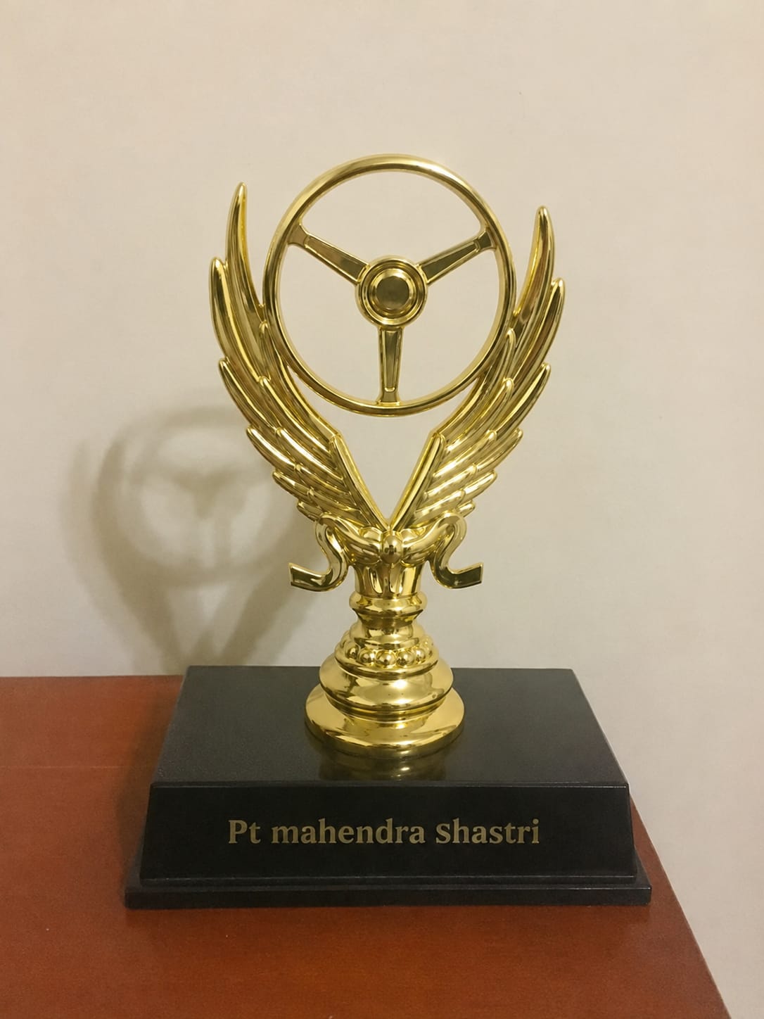 Best Vedic Astrologer Award Recognition received by Pt Mahendra Shastri